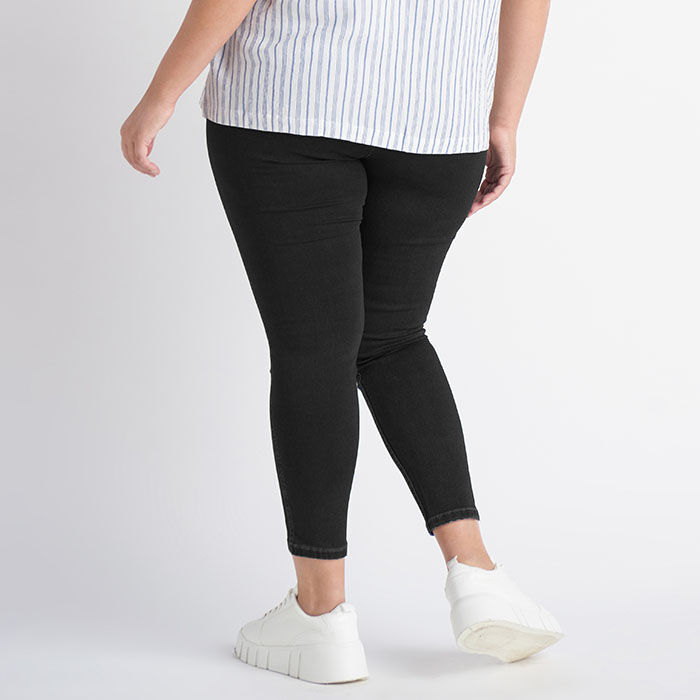 Dex High Waisted Plus Size Faux Leather Leggings – S.O.S Save