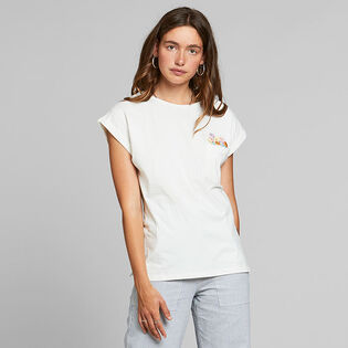 T-shirt Visby Flower Pocket pour femmes