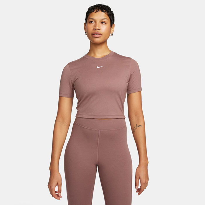 Women's Sportswear Essential Slim Fit Crop T-Shirt, Nike