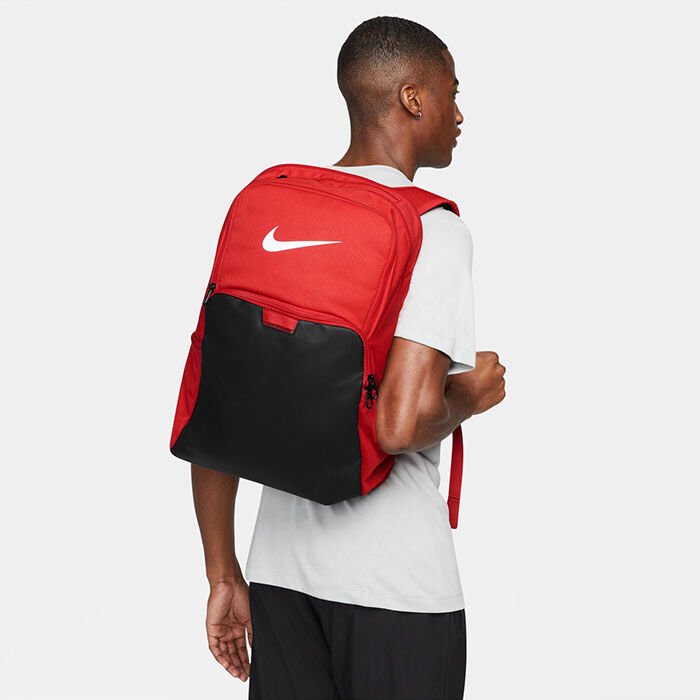 NIKE Brasilia 9.0 X-Large Backpack, BA5959 (University Red/Black