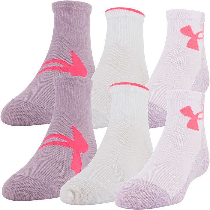 Junior Girls' [7-16] Essential Quarter Sock (6 Pack)