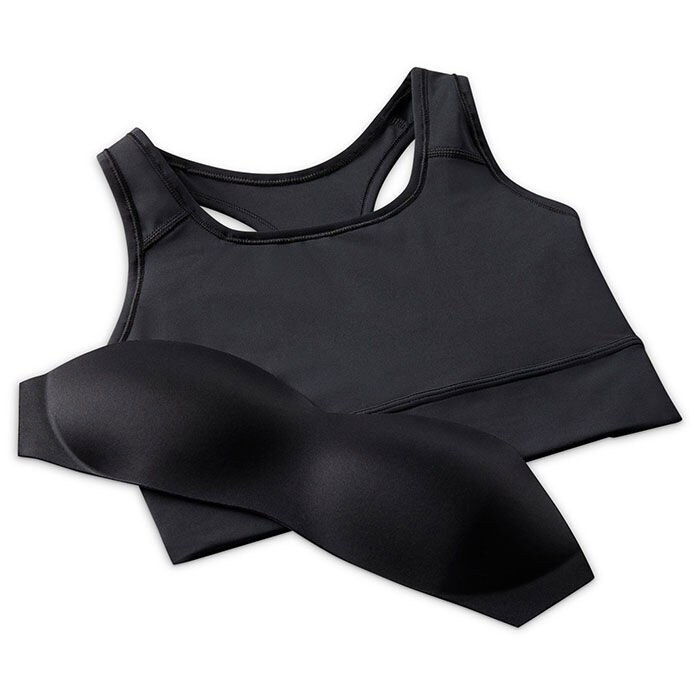 Women's Dri-FIT® Swoosh Medium Support Longline Sports Bra (Plus Size), Nike