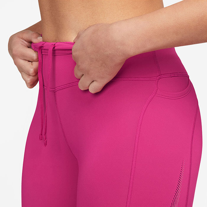 Women's Fast Mid Rise 7/8 Graphic Pocket Legging, Nike