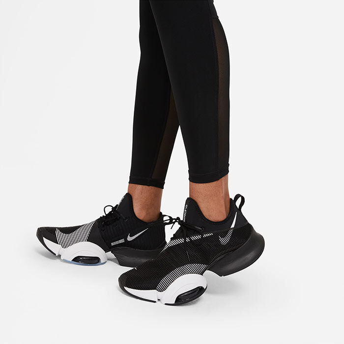 Nike, Pants & Jumpsuits, Nike Pro Cool Black Metallic Leggings Womens  Small