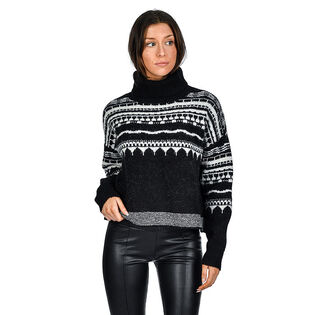 Women's Fair Isle Turtleneck Sweater