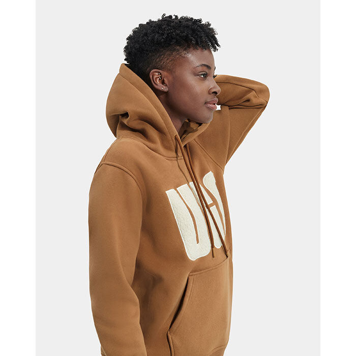 Women's Rey UGGfluff Logo Hoodie