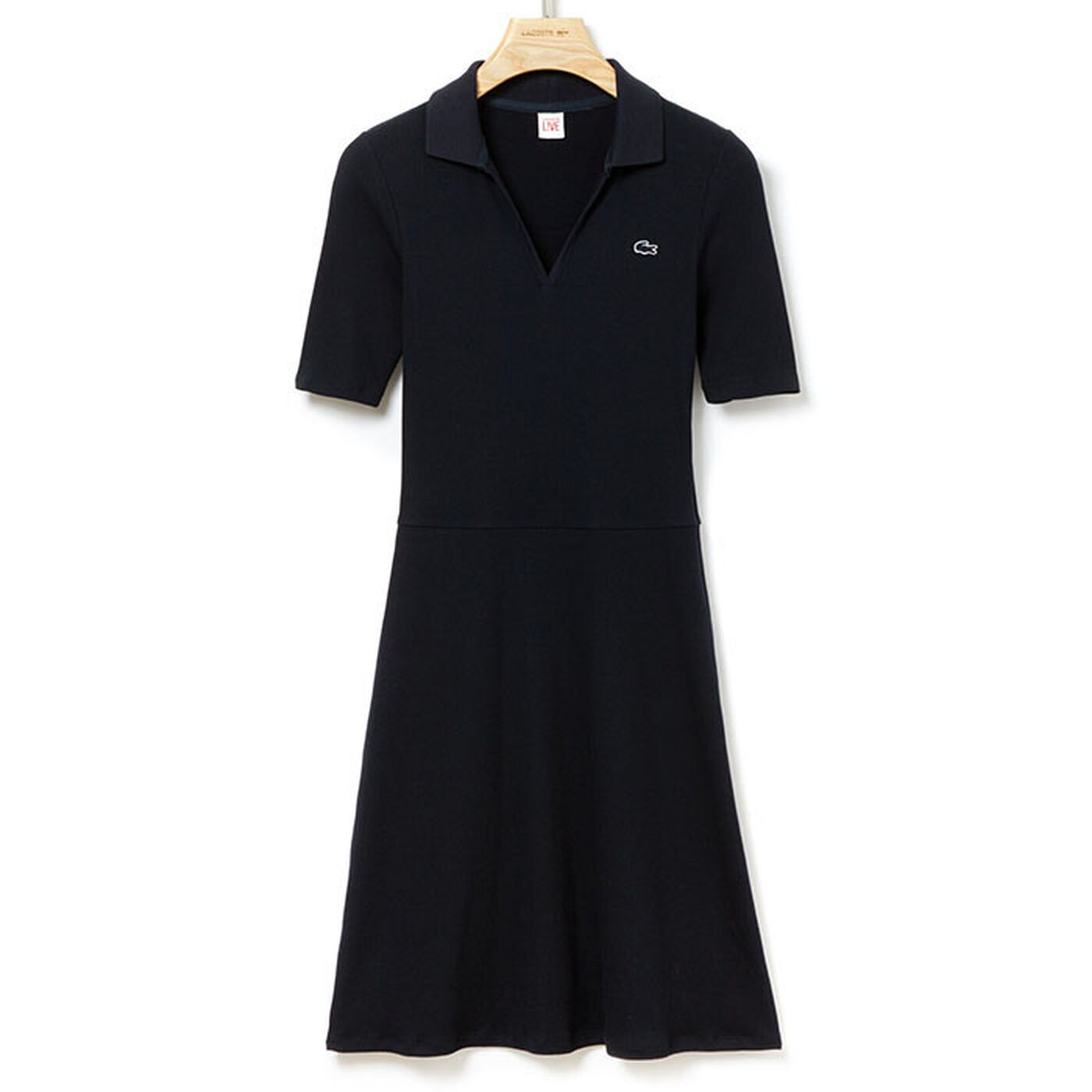 Women's Cotton-Blend Polo Dress | Lacoste | Sporting Life Online