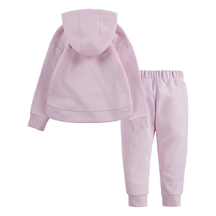 Girls' [2-4T] Club Fleece Hoodie + Jogger Two-Piece Set