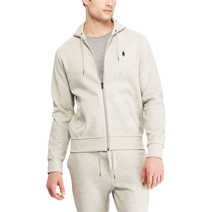 Men's Double-Knit Full-Zip Hoodie | Polo Ralph Lauren | Sporting Life Online