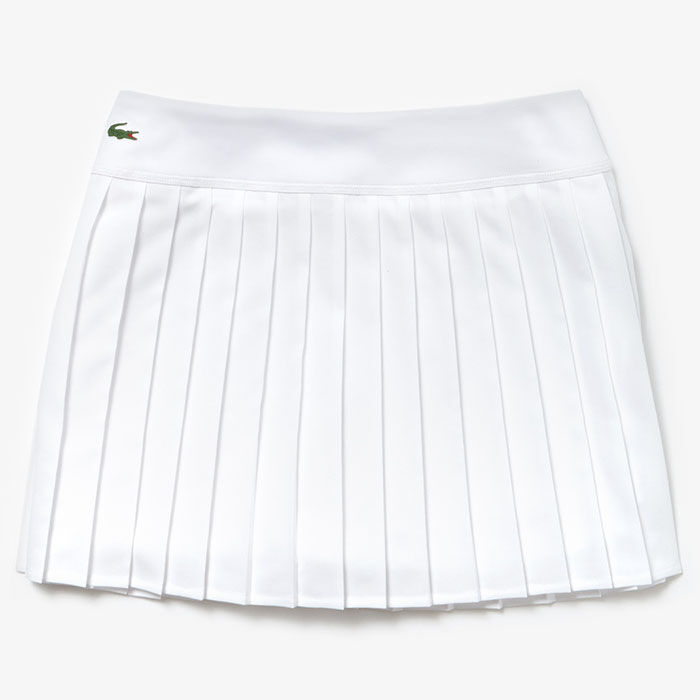 pleated white tennis skirt nike