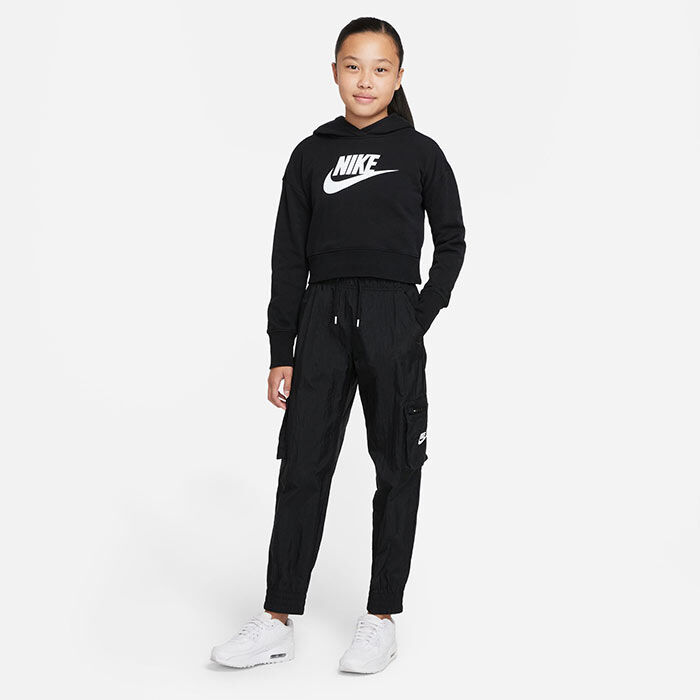 NIKE Girls Tracksuit Trousers 15-16 Years XL Black Polyester, Vintage &  Second-Hand Clothing Online