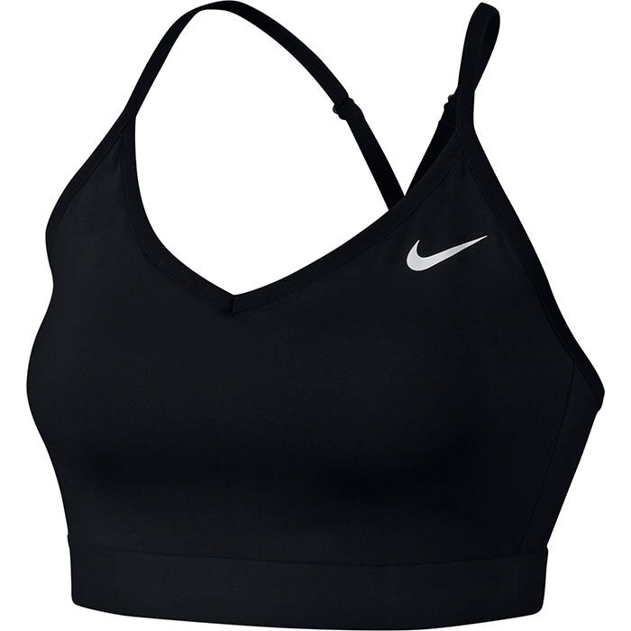 Nike Women's Dri-Fit Low-Impact Sports Indy Bra (Plus Size) Black 2X $35