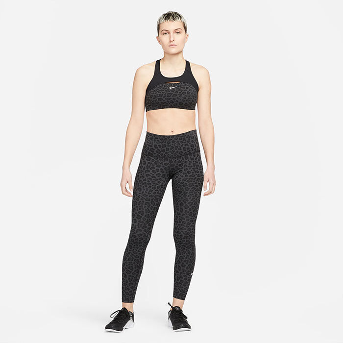 Nike Women's Legendary Print Dri-Fit Training Tights- Royal, X