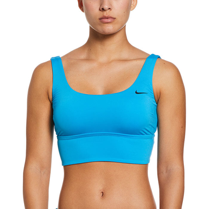Women's Essential Scoop Neck Midkini Top, Nike