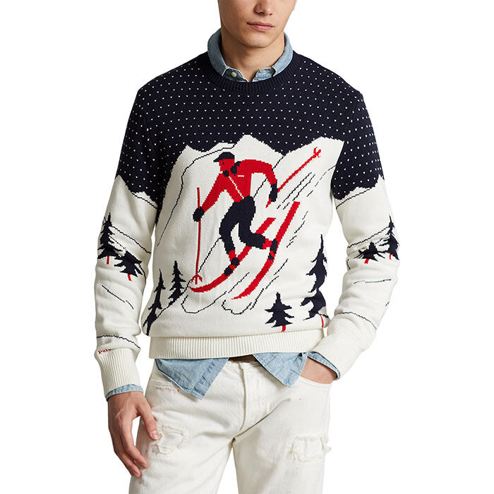 Men's Skier Cotton Sweater | Polo Ralph Lauren | Sporting Life Online