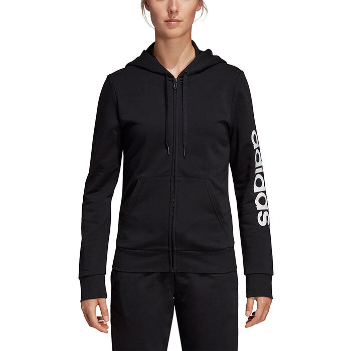 Adidas essentials outlet linear hoodie