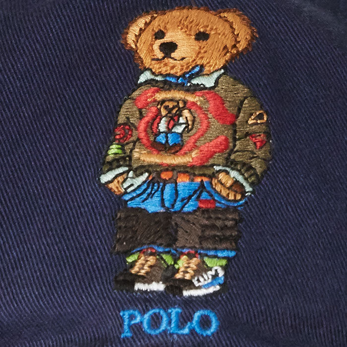Men's Polo Bear Cotton Chino Cap | Sporting Life Online