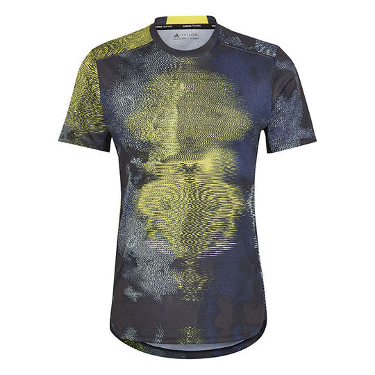 T-shirt à imprimé intégral D4T HIIT pour hommes