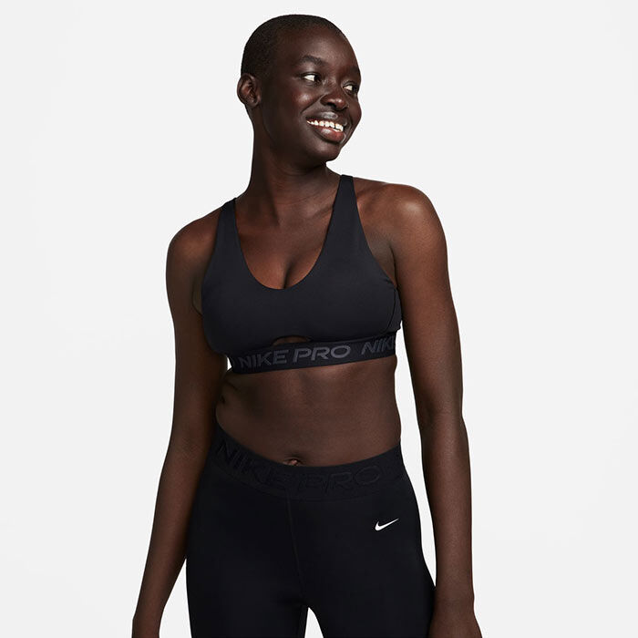 Nike, Pro Indy Plunge Women's Medium-Support Padded Sports Bra, Medium  Impact Sports Bras