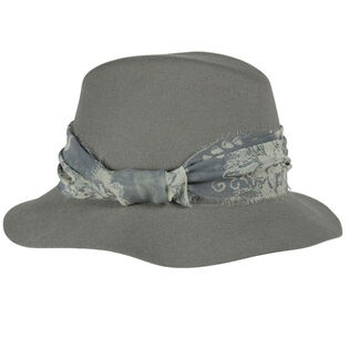 Women's Ribbon Fedora Hat