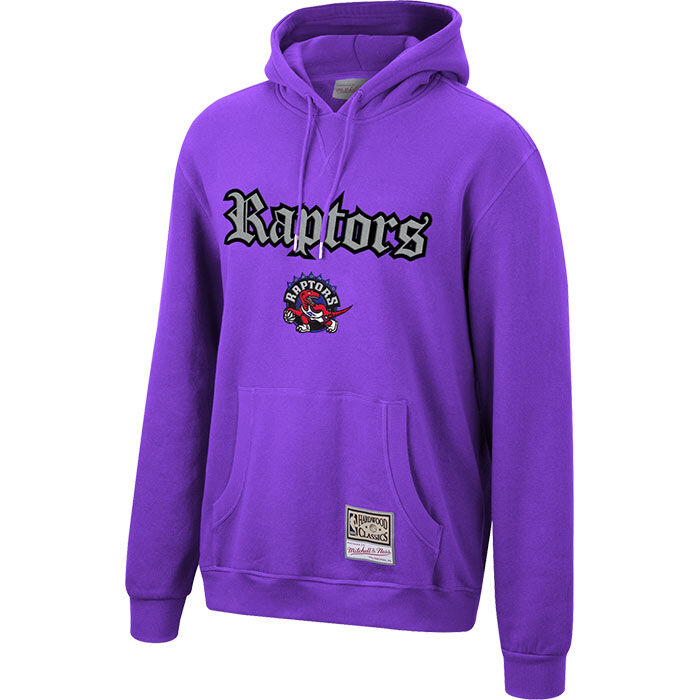 Mitchell & Ness Old English Toronto Raptors Hoodie Sweatshirt in Purple for  Men