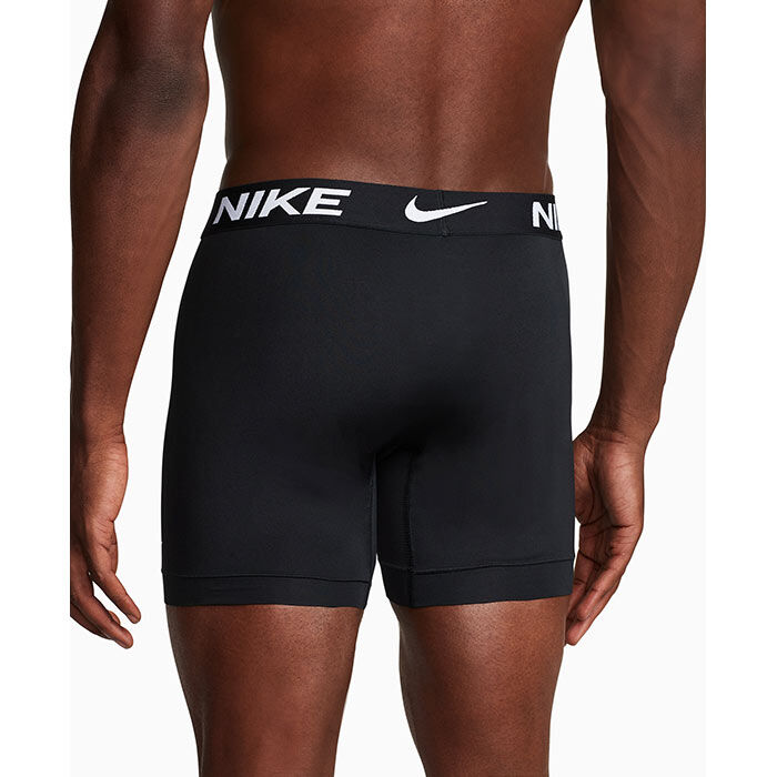 Nike Men`s Dri-FIT Elite Micro Performance Boxer Briefs 1 Pack  (Black(KE1035-001)/Volt, Small) at  Men's Clothing store