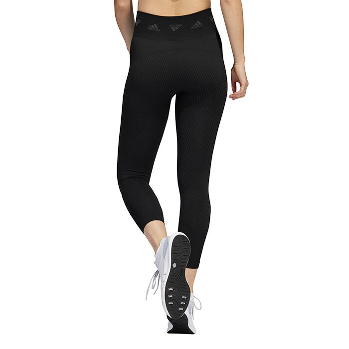 $75 Womens Size L Adidas Own the Run Winter Running Leggings HN0101 Large  Black