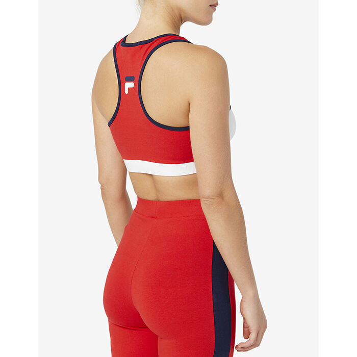 Nylon Plain Ladies Red Sports Bra, Size: 34B at Rs 260/piece in
