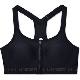 Under Armour 188894 Womens Warp Knit High Impact Sports Bra Black Size 36d  for sale online