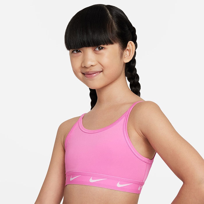 Buy Nike Dri-Fit Big Kids Sports Bras Girls White, Black online