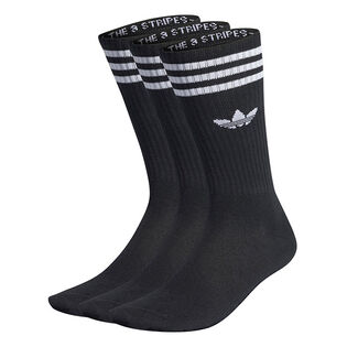 Unisex Solid Crew Sock (3 Pack)