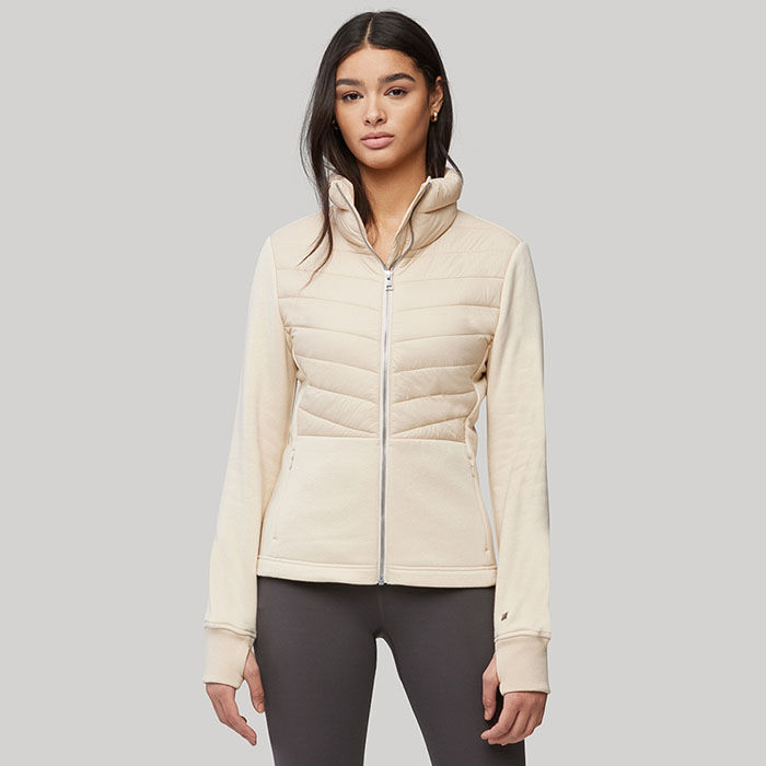 Women's Annick Mixed Media Fleece Jacket, Soia & Kyo