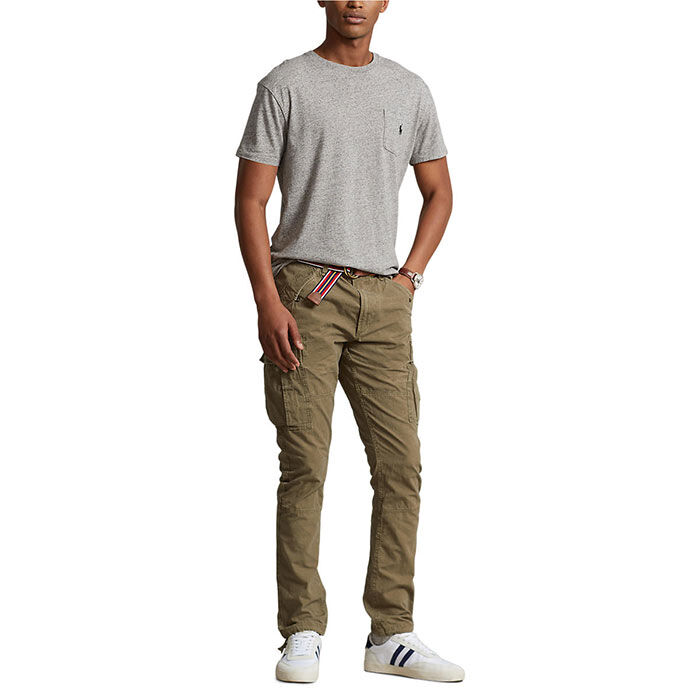 Men's Slim Fit Canvas Cargo Pant, Polo Ralph Lauren