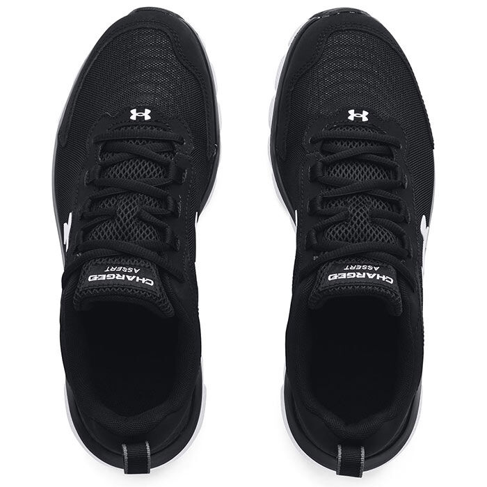 Under Armour Charged Assert 9 Black/Orange Men's Running Shoe