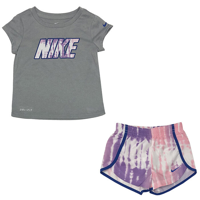 Girls' [2-4T] Sprinter T-Shirt + Short Two-Piece Set, Nike