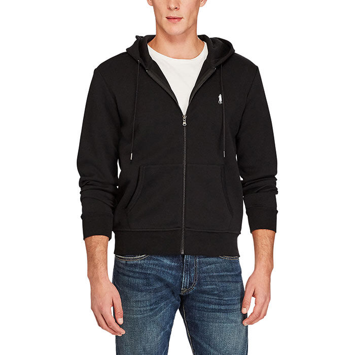 Men's Double-Knit Full-Zip Hoodie | Polo Ralph Lauren | Sporting Life Online