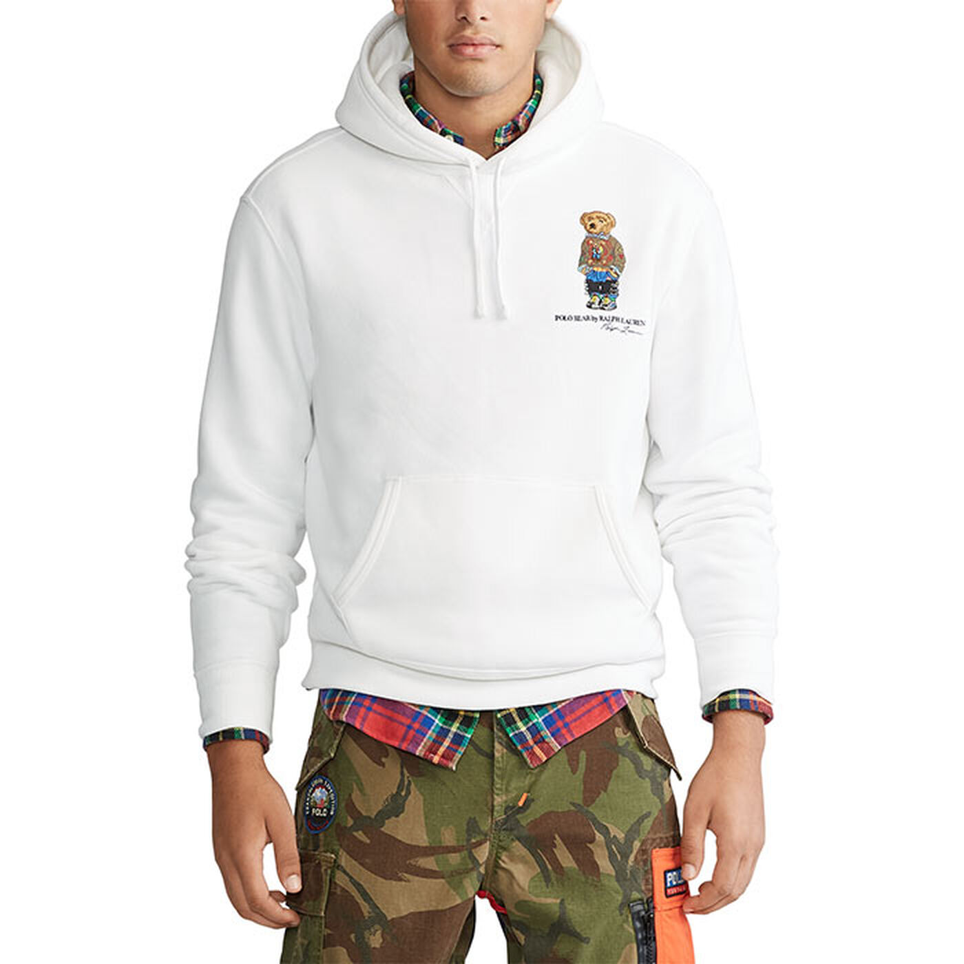 Men's Preppy Bear Fleece Hoodie | Polo Ralph Lauren | Sporting Life Online