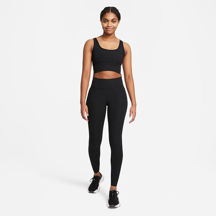 Women's Luxe Cropped Ribbed Tank Top, Nike