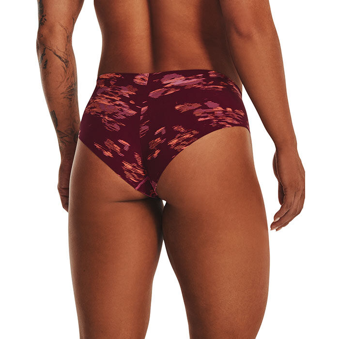 Women's Pure Stretch Hipster Printed Underwear (3 Pack), Under Armour
