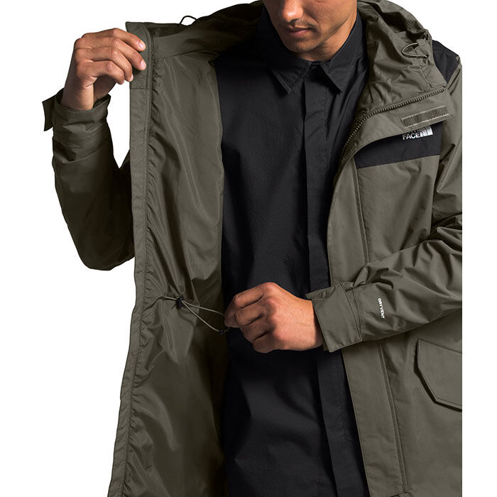 north face city breeze rain parka