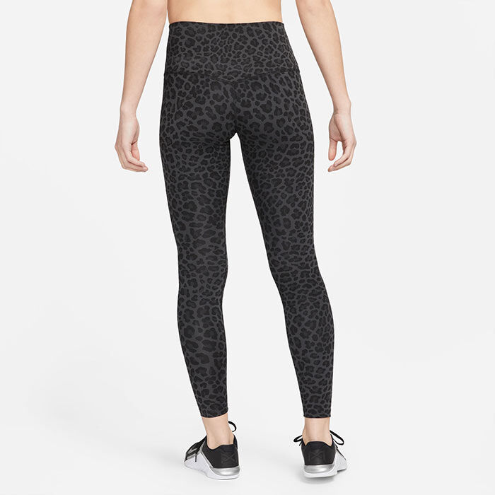 NIKE Printed Women Black Tights - Buy NIKE Printed Women Black