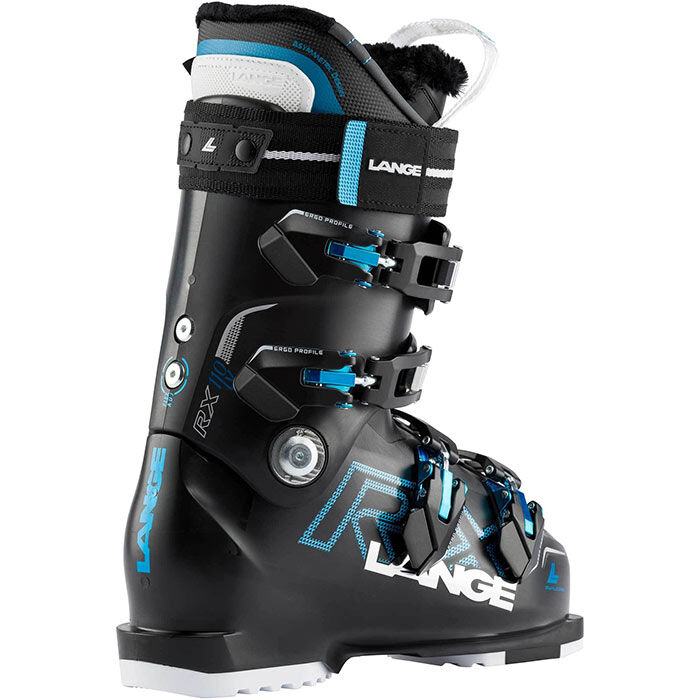 Lange RX 110 Low Volume Ski Boots Black Blue Women - 22.5