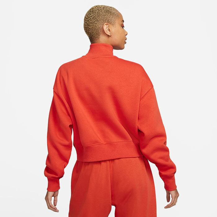 Women's Sportswear Phoenix Fleece 1/2-Zip Oversized Crop Sweatshirt, Nike