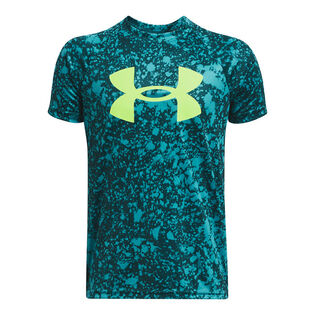 Under Armour Big Boys 8-20 Short Sleeve Sports Style Logo Printed T-Shirt