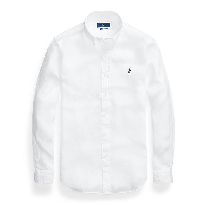 Men's Classic Fit Linen Shirt | Polo Ralph Lauren | Sporting Life