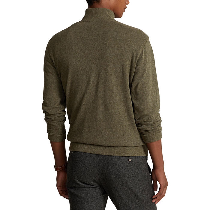 Men's Luxury Jersey Half-Zip Pullover - Abraham's