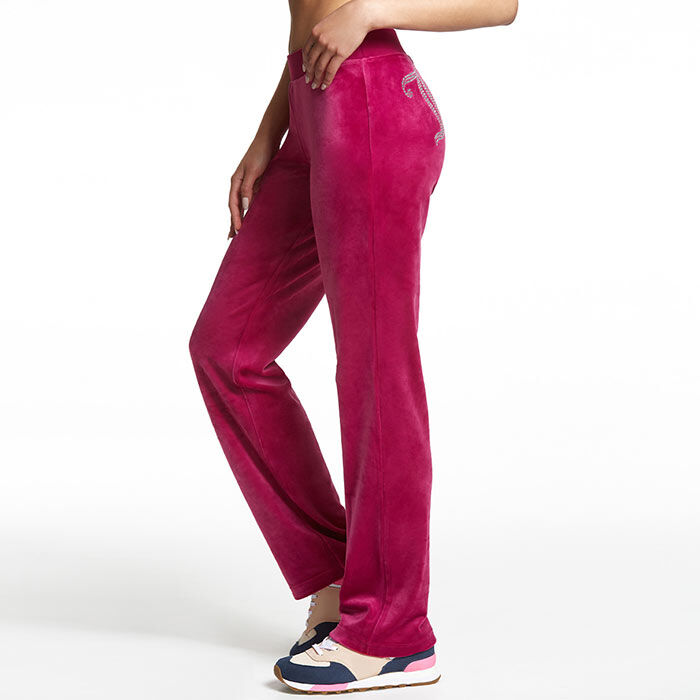 SAYFUT Women's Velour Track Pant Open Leg Pajama Pant Super Soft