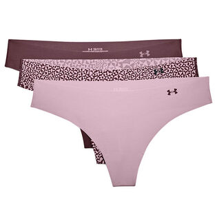 Under Armour Women's UA Pure Stretch Hipster 3-Pack Underwear Large  1355625-001