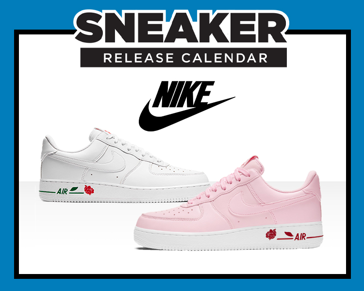 sneaker release calendar